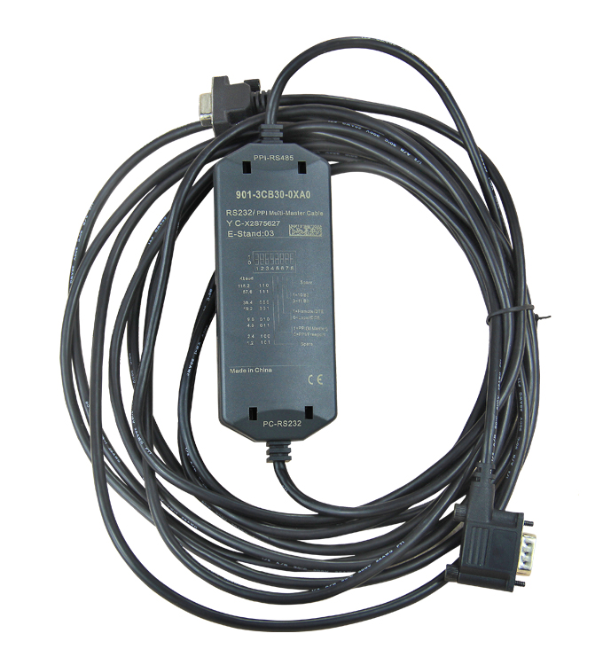 國產(chǎn)兼容西門子S7-200/300系列PLC，西門子PLC編程電纜型號(hào)為：6ES7 901-3CB30-0XA0